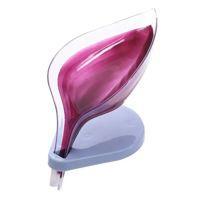 Soap Holder Sink Sponge Drain Box Creative Suction Cup Soap Dish - EX-STOCK CANADA