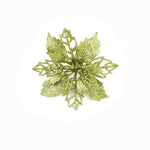 Glitter Artifical Christmas Flowers Christmas Tree Decorations For Home Fake Flowers Xmas Ornaments New Year Decor - EX-STOCK Canada