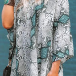 Casual Summer Beach vacation blouse top  women - EX-STOCK CANADA