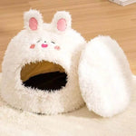 Closed Warm Plush Pet Cat Nest - EX-STOCK Canada