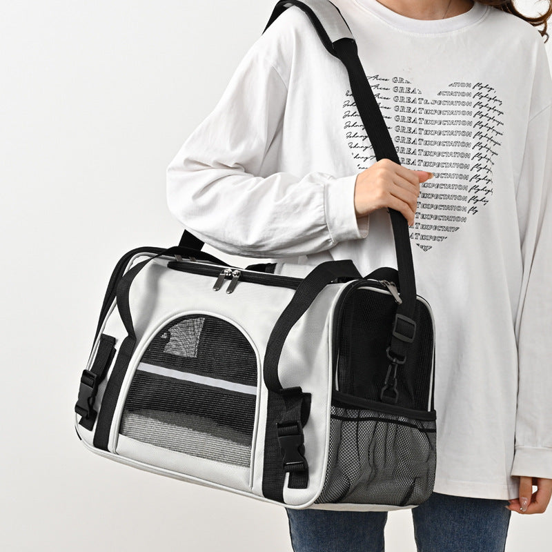 Portable Outdoor Portable One Shoulder Diagonal Cross Pet Box EX-STOCK Canada 