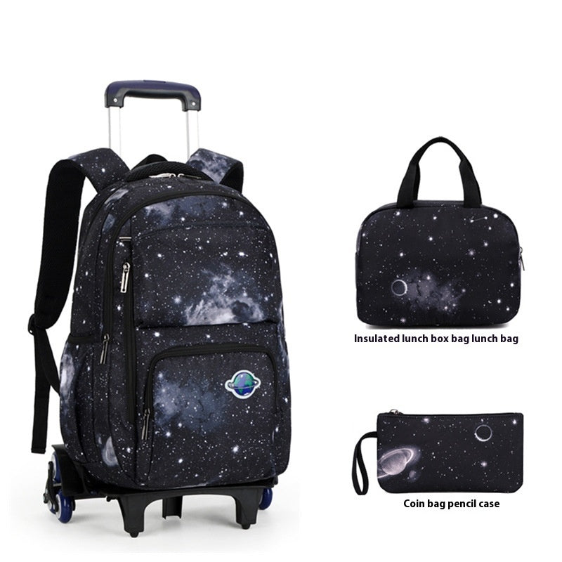 Schoolbag Climbing Stairs Large Capacity Fashion Multi-layer Breathable Backpack | EX-STOCK Canada 