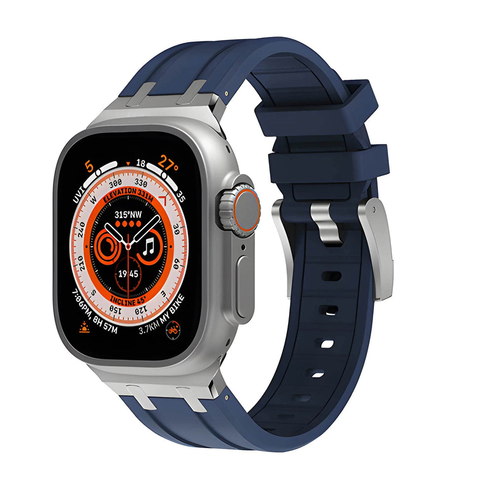 Liquid Silicone Sports Oak Butterfly Watch-buttom Strap - EX-STOCK Canada