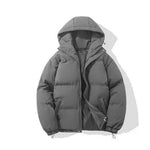 Men's Hoodie Padded Coat Thickened Cotton-padded Clothes Loose Casual Cotton-padded Jacket - EX-STOCK Canada