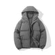 Men's Hoodie Padded Coat Thickened Cotton-padded Clothes Loose Casual Cotton-padded Jacket - EX-STOCK Canada