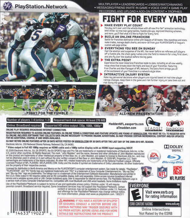 Madden NFL 10 