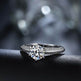 Six-claw paved with diamond luxury ring EX-STOCK Canada 