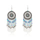 Beaded fringed hollow earrings - EX-STOCK Canada