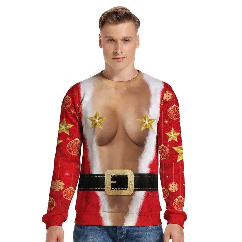 Funny Christmas sweatshirt for couple - EX-STOCK Canada