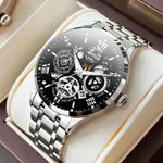 Men's Automatic Non-mechanical Men's Watch Stainless Steel Waterproof - EX-STOCK Canada