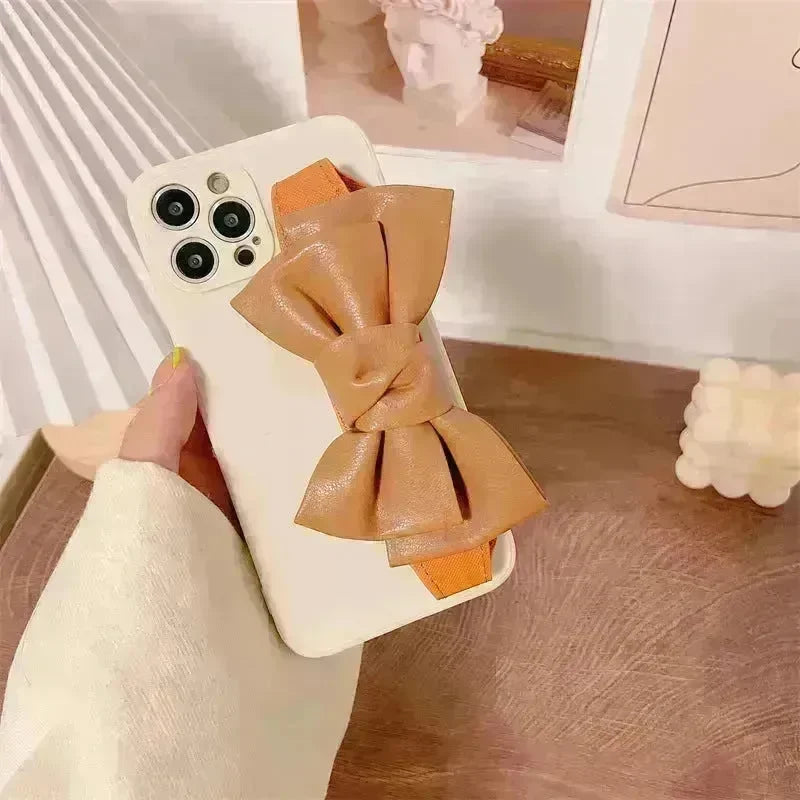 Ladies Bowtie iphone case TPU Protective Phone case for Apple Phones - EX-STOCK CANADA