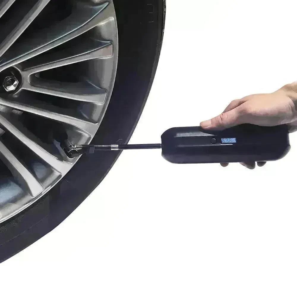 Bike Electric Inflator Bicycle Cycle Air Pressure Rechargeable Cordless Tire Road Bike Car Air Inflator 150PSI - EX-STOCK CANADA