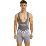 Men's Fitness Swimming Shark Pants Bodysuit Thong - EX-STOCK CANADA
