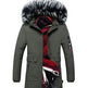 Fur Collar Hoodie Winter Parka Jacket for men - EX-STOCK Canada