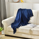 Fringed Knitted Small Blanket Napping Blanket Sofa Blanket EX-STOCK Canada 