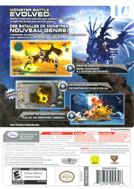 Spectrobes: Origins 