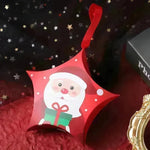 Christmas Gift Boxes Santa Claus Candy Box Star Shape Merry Christmas Boxes Bags for Home New Year Xmas Decor Kids Gifts - EX-STOCK CANADA