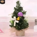 Christmas Ornaments Tree 20cm Mini Christmas Decoration Tree Christmas Day Mall Decoration Desktop Ornaments Small Tree - EX-STOCK CANADA