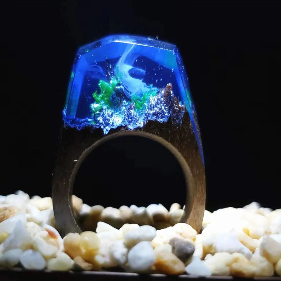 Resin wood ring - EX-STOCK CANADA