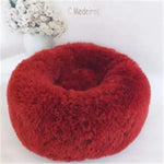 Round Long Hairy Autumn And Winter Nest Pad Cat Mattress - EX-STOCK CANADA