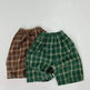 Fashion Personality Children's Plaid Stylish Pants Short pant for Boys - EX-STOCK Canada