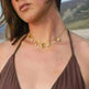 26 Bamboo Letter Necklace Starfish Shell Necklace for Women - EX-STOCK CANADA