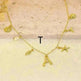 26 Bamboo Letter Necklace Starfish Shell Necklace for Women - EX-STOCK CANADA
