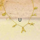 26 Bamboo Letter Necklace Starfish Shell Necklace for Women - EX-STOCK CANADA