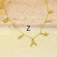 26 Bamboo Letter Necklace Starfish Shell Necklace for Women - EX-STOCK CANADA