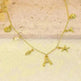 26 Bamboo Letter Necklace Starfish Shell Necklace for Women - EX-STOCK CANADA