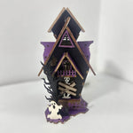 Halloween DIY Wooden Glowing Haunted House Table Decoration - EX-STOCK Canada