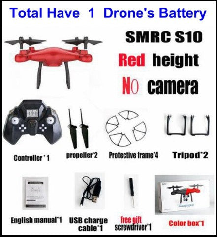 Sales Promotion WiFi 2MP Camera With S10 SMRC FPV Quadcopter Drone Helicopter UAV Micro Remote Control Toy RACER KIT Aircraft EX-STOCK Canada 