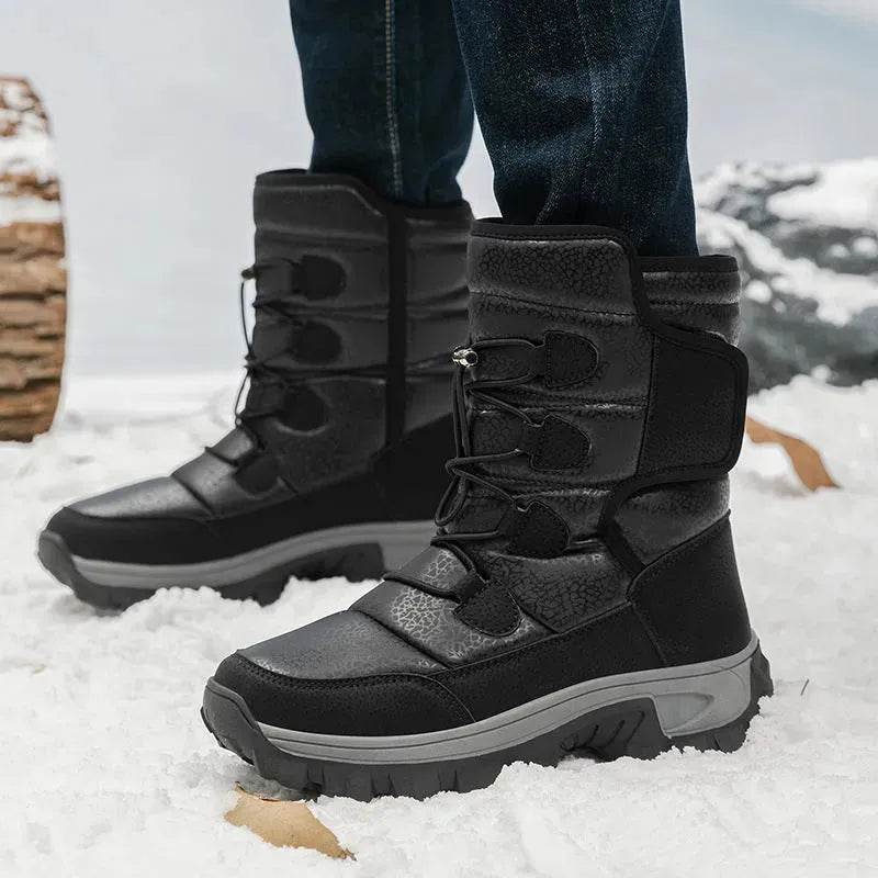 Winter Men And Women Fleece-lined Warm Snow Boots - EX-STOCK Canada