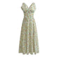 Women's Summer French Seaside Vacation Waist-tight Temperament Midi Skater Dress - EX-STOCK CANADA