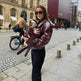 Fashion Lapel Streetwear Cropped Leather Jacket for women - EX-STOCK Canada
