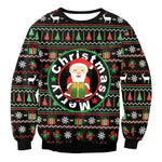 UGLY CHRISTMAS SWEATER Vacation Santa Elf Funny Womens Men Sweaters Tops Autumn Winter Clothing - EX-STOCK CANADA