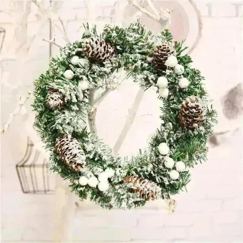 Christmas ornaments 30cm Christmas wreath - EX-STOCK CANADA