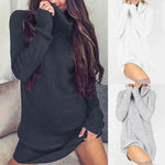 NEW Winter Mini Turtleneck sweater dress - EX-STOCK Canada