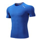 Muscle fit Gym T-shirt exercise shirts mens athletic shirt - EX-STOCK CANADA