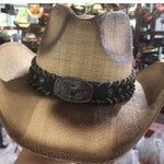 Summer Outdoor Ethnic Style Felt and Straw Cowboy Hat - EX-STOCK Canada