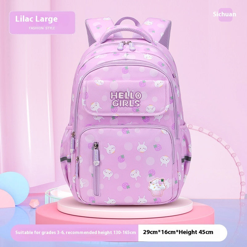 6-12-year-old Primary School Children's Backpack Large Capacity Schoolbag EX-STOCK
