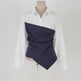 Chemise ajustée de style coréen pour le commute - EX-STOCK Canada