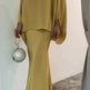 Women's Middle East Pearl Mop Dress Suit Arabtop and Blouse Elegant Matching ArabTop and Skirt suit Arab2 piece outfit - EX-STOCK Canada
