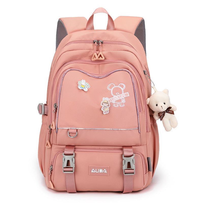 Large Capacity Lightweight Spine-protective Backpack EX-STOCK