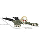 66 Outdoor Halloween Decoration Crawling Zombie, Animated Prop Decor With Sound Activated, Light Up Eyes EX-STOCK Canada 