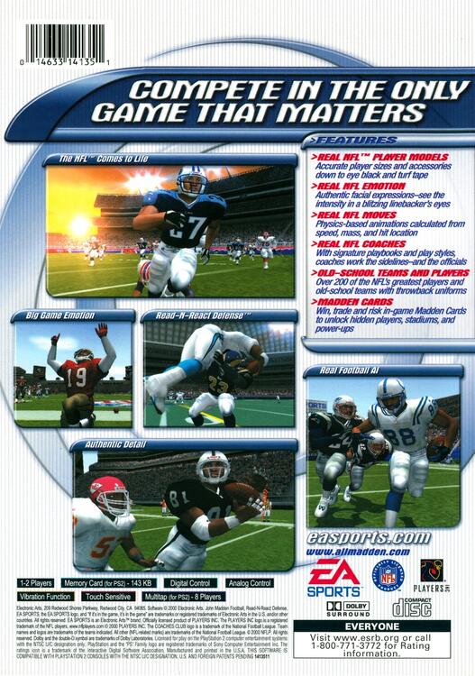 Madden NFL 2001 