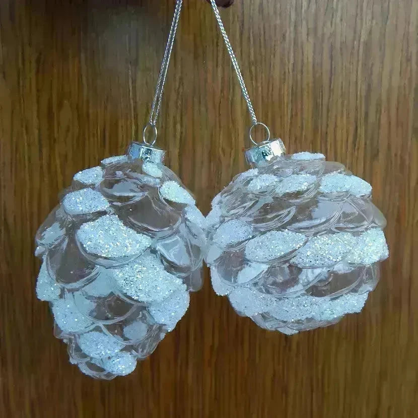 Christmas Tree Ornaments Glass Ornaments Small Pieces - EX-STOCK CANADA