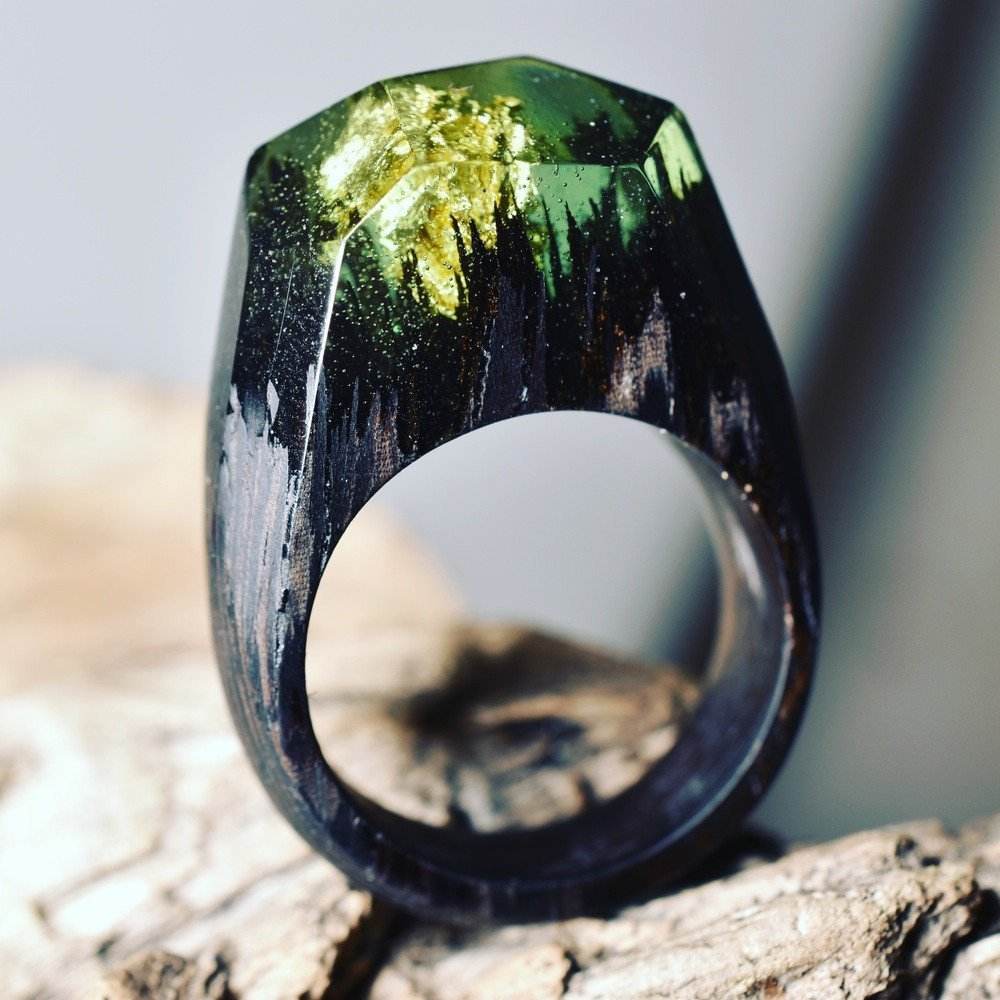 Resin wood ring - EX-STOCK Canada