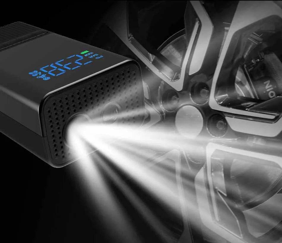 Inflatable Pump Air Compressor For Bicycle Car Boat Tire Inflator Portable Rechargeable - EX-STOCK Canada