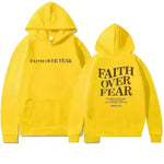 New Hoodie Faith Fear Men's And Women's Printed Sweatshirt - EX-STOCK CANADA